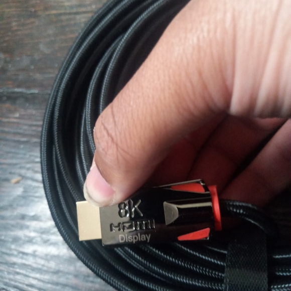 Ibirdie 8k Ultra High Speed Hdmi Cable Active HDMI CABLE Braided 16M Used.. - Picture 9 of 9